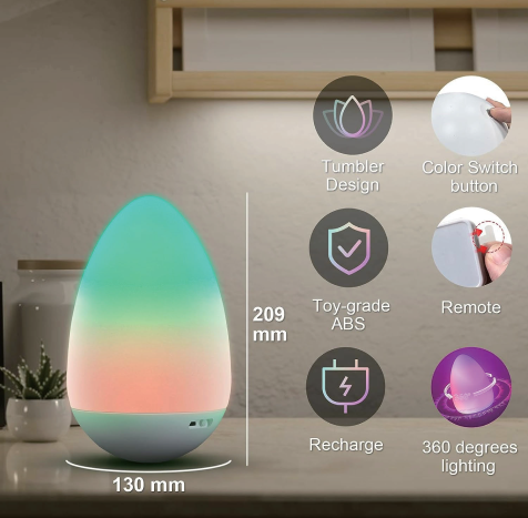 E9 ウォブラー・エッグ ムードランプ(E9 Wobbler Egg Mood Lamp)